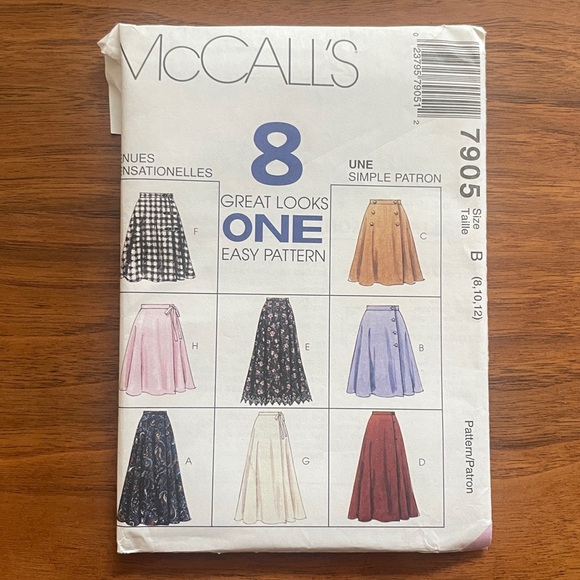 6 XS/S Uncut Vintage 1990s Sewing Patterns Lot - Picture 10 of 13